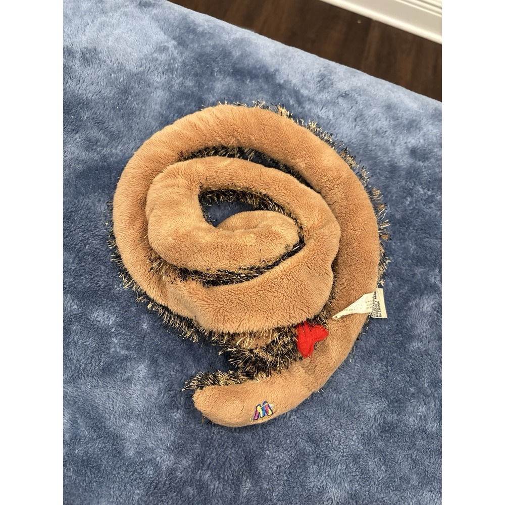 Ganz Webkinz STRIPED SNAKE Stuffed Plush Toy HM206 Black Brown NO CODE - Picture 8 of 8